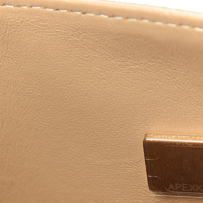 Chanel Caviar Quilted Small Double Flap Dark Beige 9 of 11