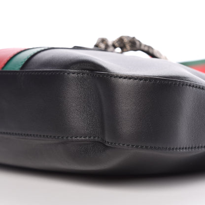 Gucci Calfskin Web Stripe Small Dionysus Hobo Black 11 of 11