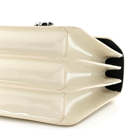 Bulgari Patent Serpenti Forever Top Handle White 10 of 12