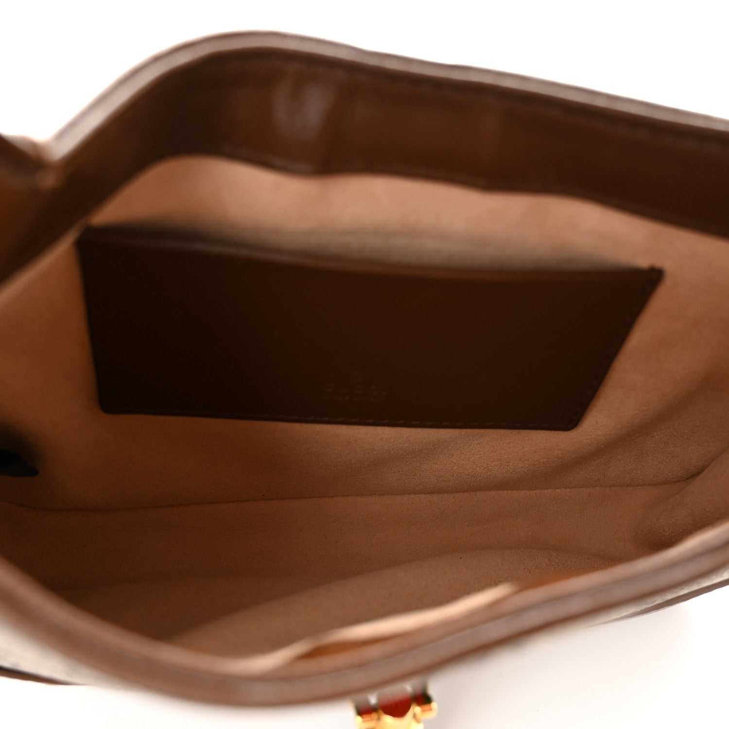Gucci GG Supreme Monogram Azalea Calfskin Web Mini Jackie 1961 Hobo Beige Ebony Brown Sugar 5 of 7