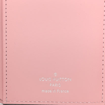 Louis Vuitton Epi Monogram Tape Twist Compact Wallet Rose White 6 of 8