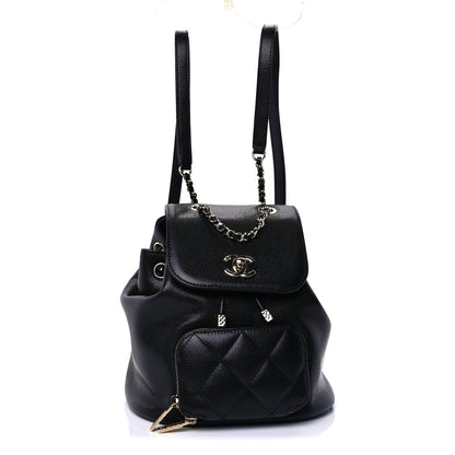 Chanel Caviar Quilted Mini Business Affinity Backpack  Black 2 of 10