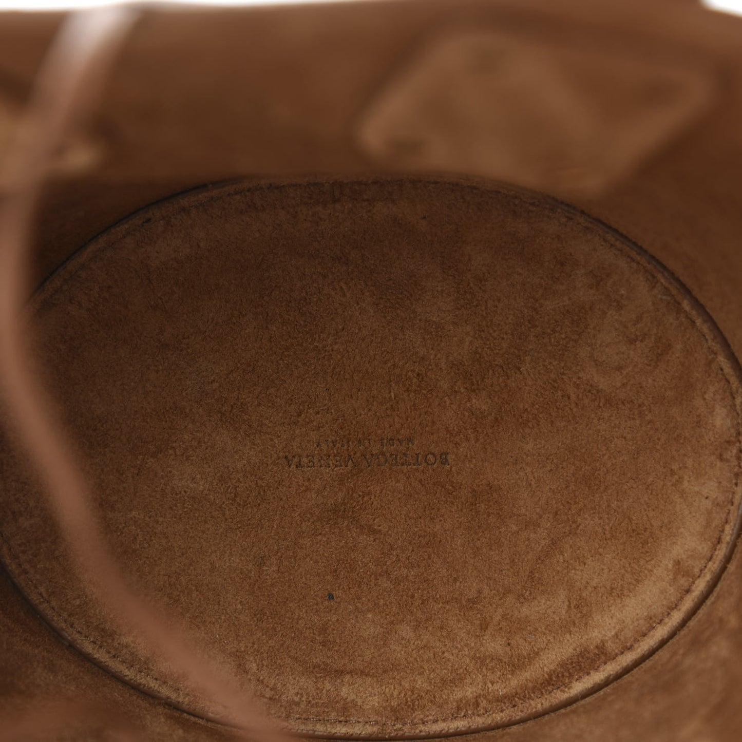 Calfskin Small Basket Tote Clay
