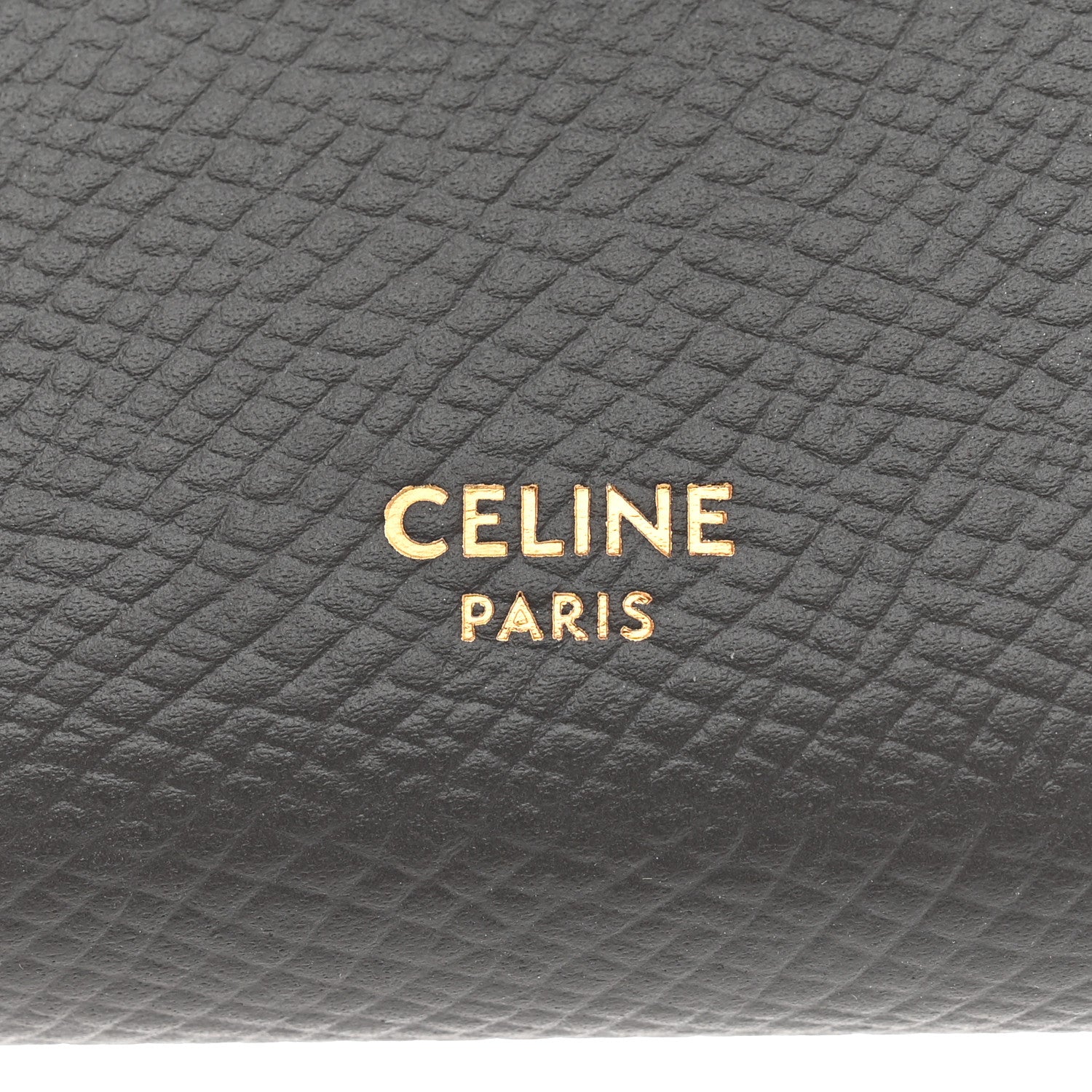 Celine Grained Calfskin Medium Multifunction Strap Wallet Grey Vintage Pink 6 of 7