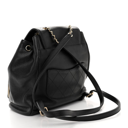 Chanel Caviar Quilted Business Affinity Backpack Black 3 of 10