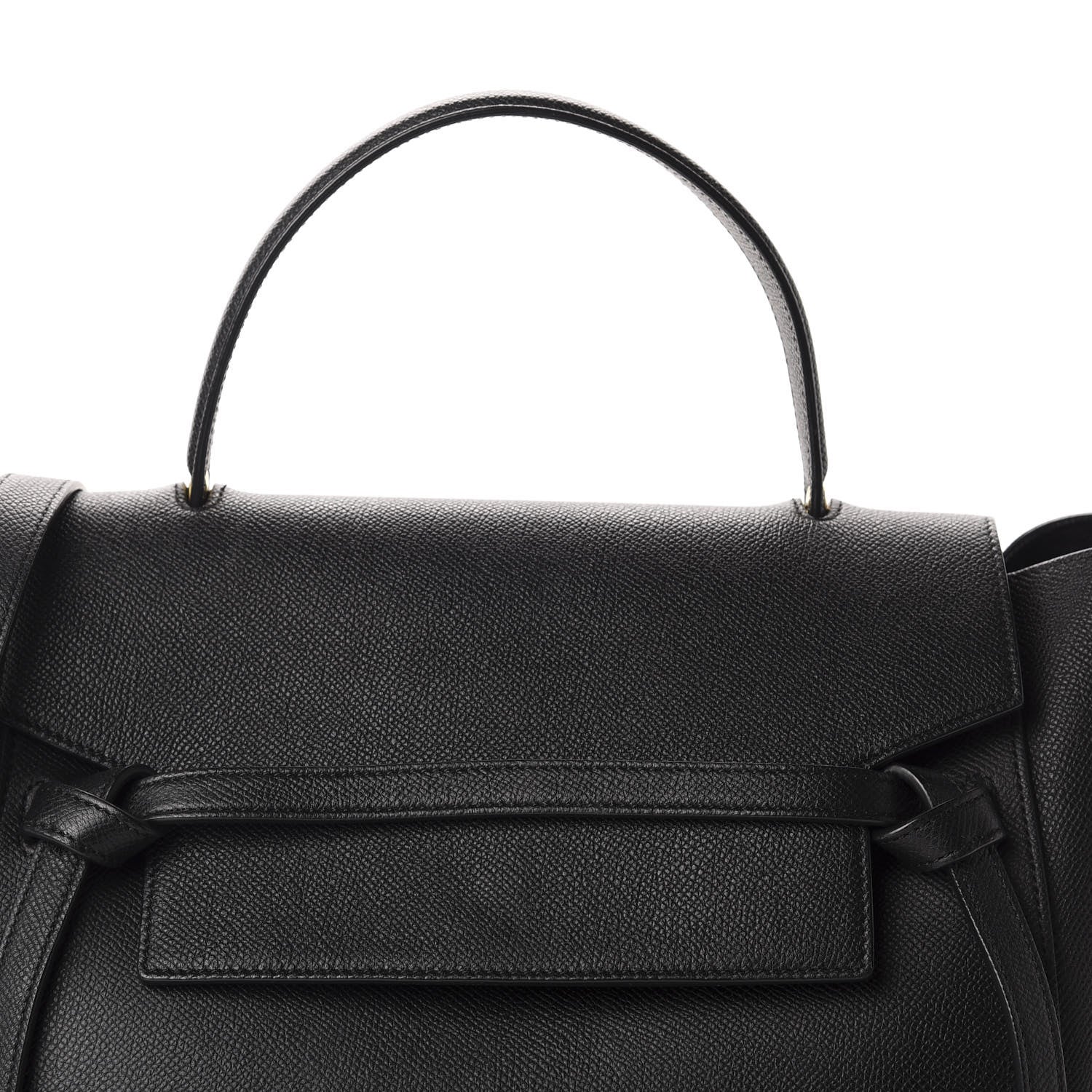 Celine Grained Calfskin Mini Belt Bag Black 11 of 12