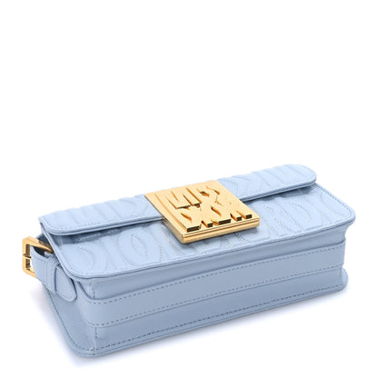 Christian Dior Calfskin Quilted All Over Miss Dior Flap  Azur 3 of 7