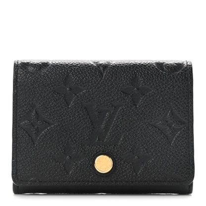 Louis Vuitton Empreinte Business Card Holder Black 1 of 6