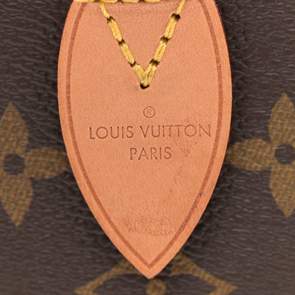 Louis Vuitton Monogram Speedy Bandouliere 20 Black 6 of 11