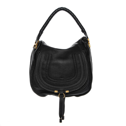 Chloe Calfskin Medium Marcie Hobo Black 1 of 6