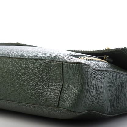 3.1 Phillip Lim 3.1 Shark Embossed Calfskin Pashli Messenger Jade 7 of 10