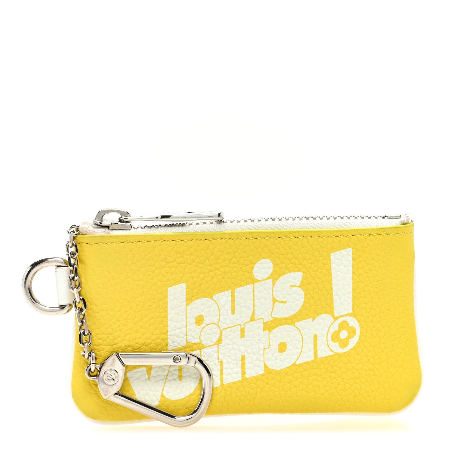 Calfskin Everyday LV Key Pouch Jaune