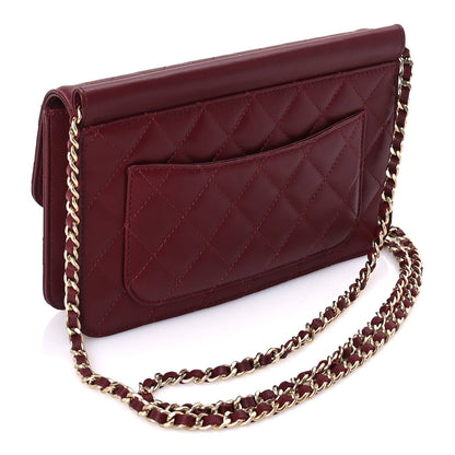 Chanel Lambskin Quilted Medium Crossing Times Flap  Red 2 of 10