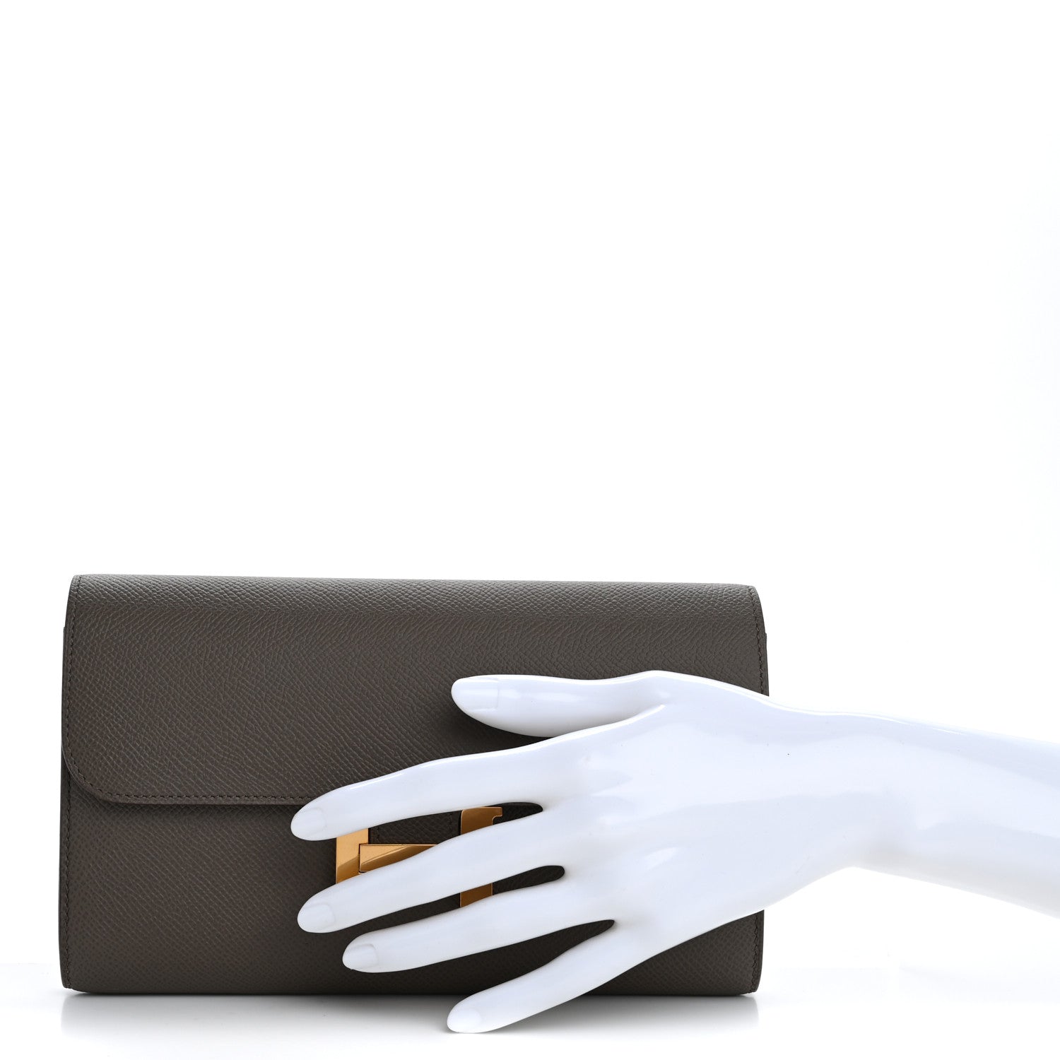 Hermes Epsom Constance Long Wallet Etain 2 of 9