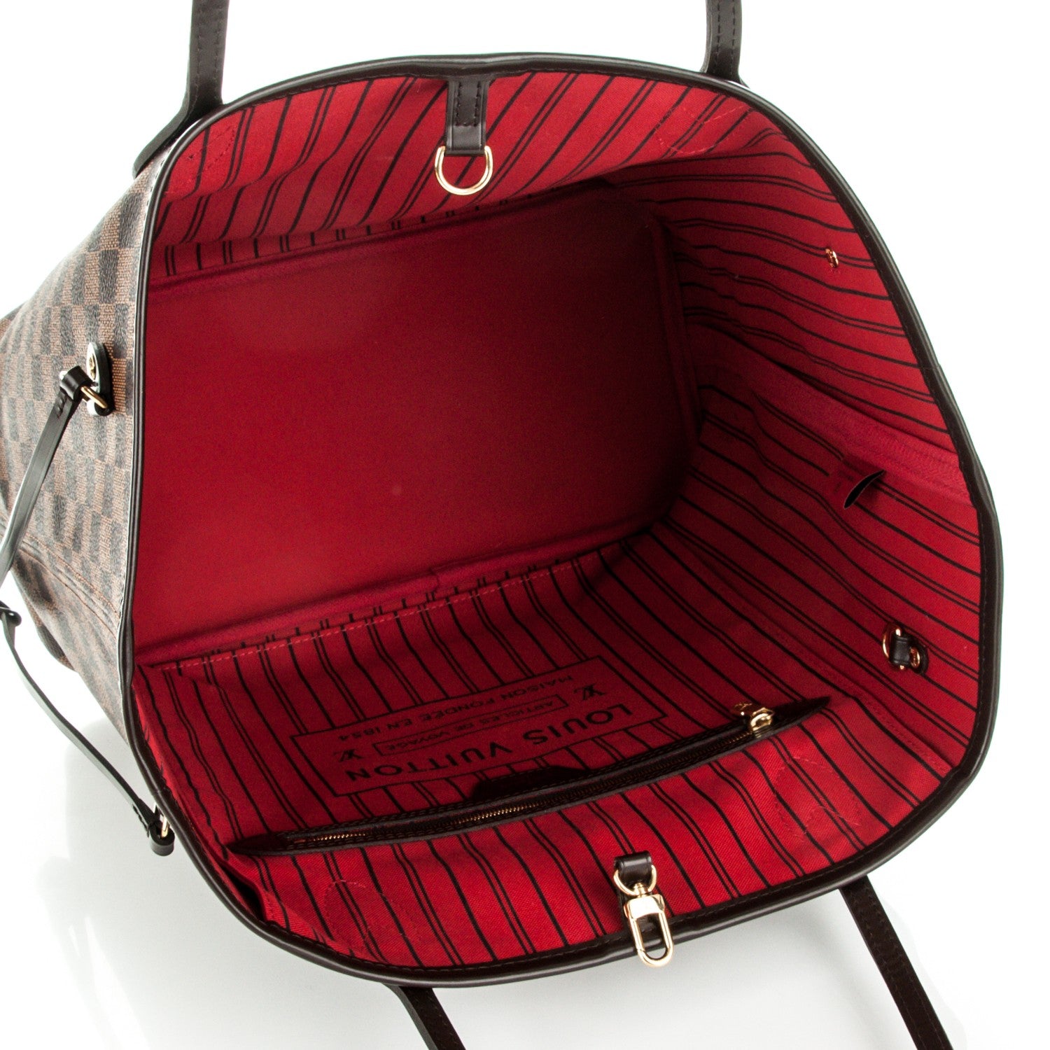 Louis Vuitton Damier Ebene Neverfull MM 5 of 7