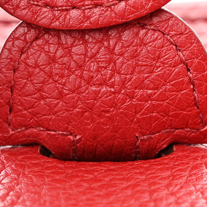 Hermes Taurillon Clemence Evelyne III PM Rouge Vif 7 of 7