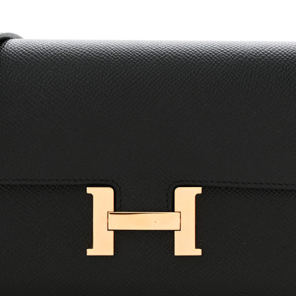 Hermes Epsom Constance Wallet To Go Black 9 of 12