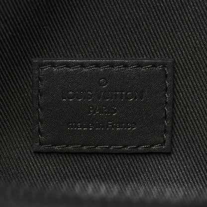 Louis Vuitton Calfskin Monogram Shadow Discovery Bumbag Black 6 of 9