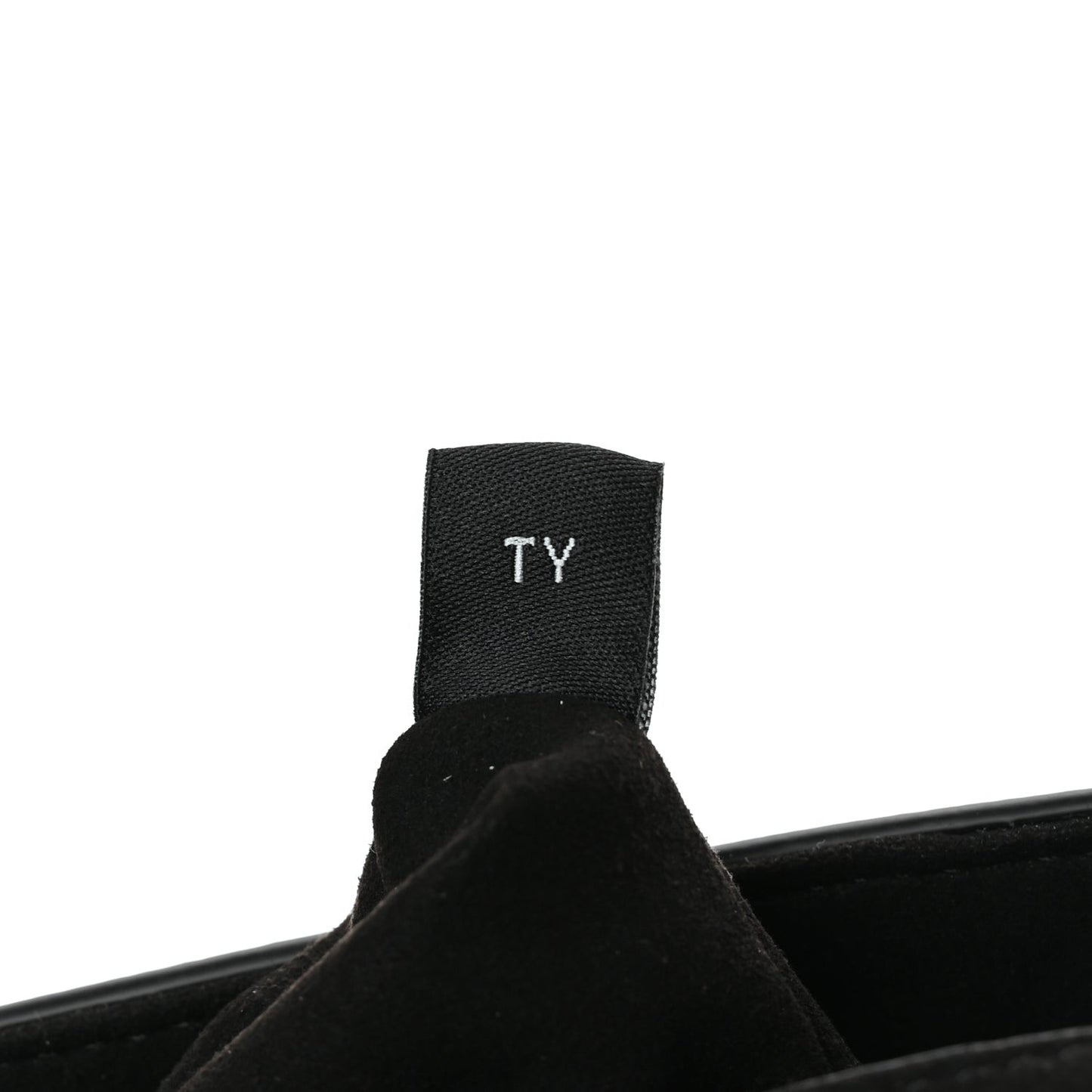 Glossy Goatskin Small Lily Flap Black