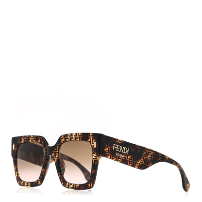 Fendi Acetate FF Sunglasses FF 0457/G/S Havana 1 of 6
