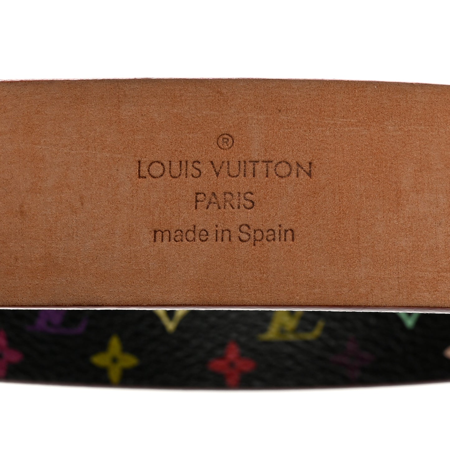 Monogram Multicolor Ceinture Belt 80 32 Black