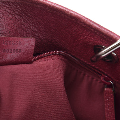 Gucci Monogram Large Eclipse Tote Beige Red 8 of 9