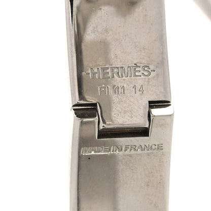 Hermes Enamel Narrow Clic Clac H Bracelet PM  Bleu Atoll 3 of 3