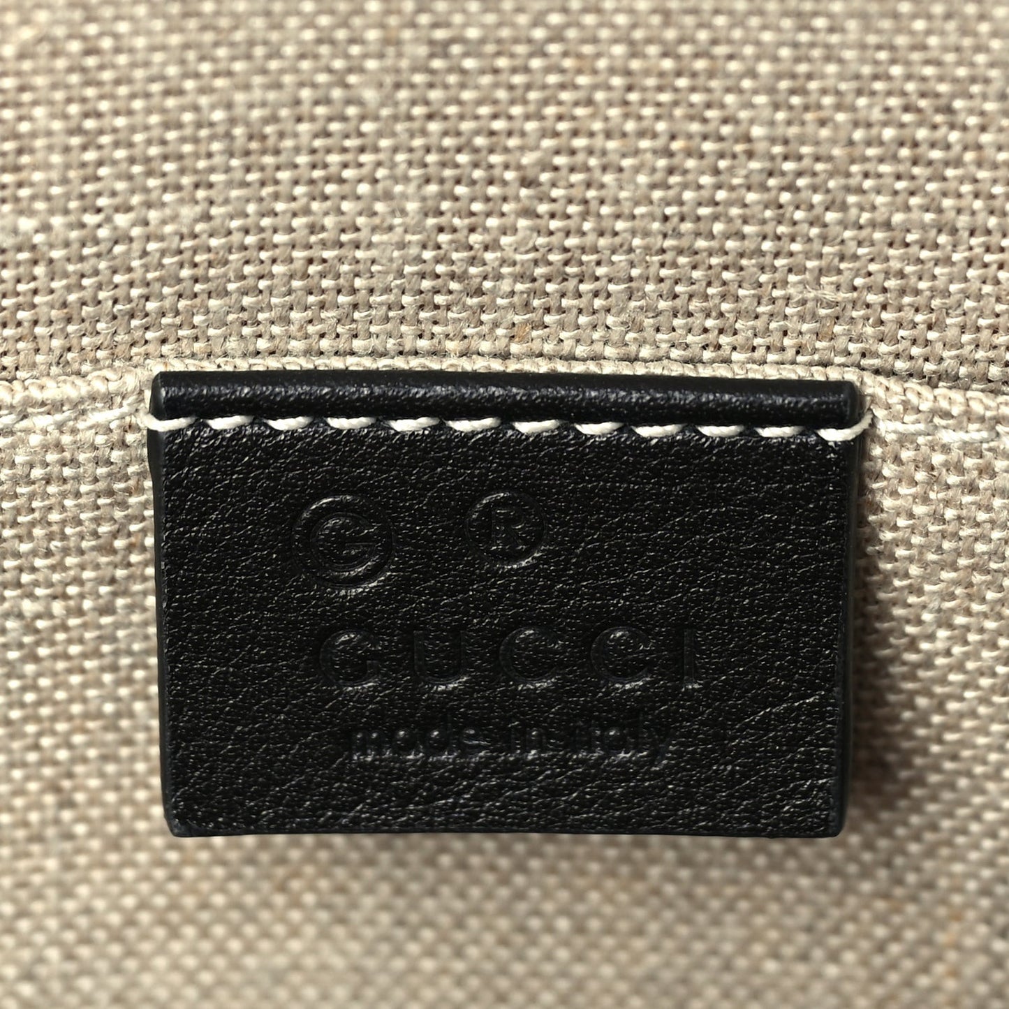 Microguccissima Mini Dome Bag Black