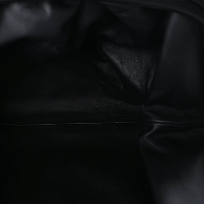 Bottega Veneta Nappa Maxi Intreccio The Pouch Oversized Clutch  Black 4 of 8