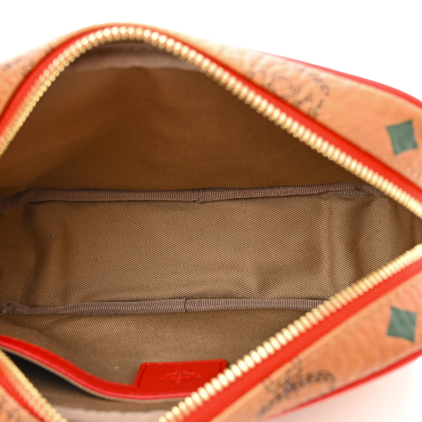 Skyoptic Visetos Spectrum Diamond Camera Bag Cognac Red