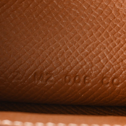 Hermes Epsom Kelly Pocket Compact Wallet Gold 7 of 7