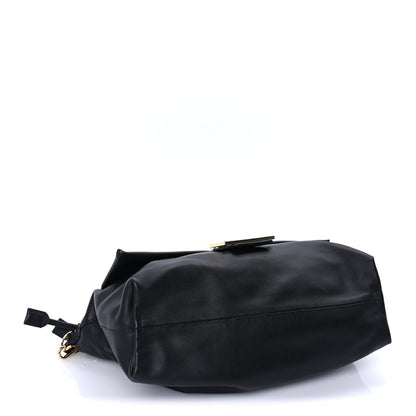 Fendi Nappa Large Mamma Baguette Black 3 of 7
