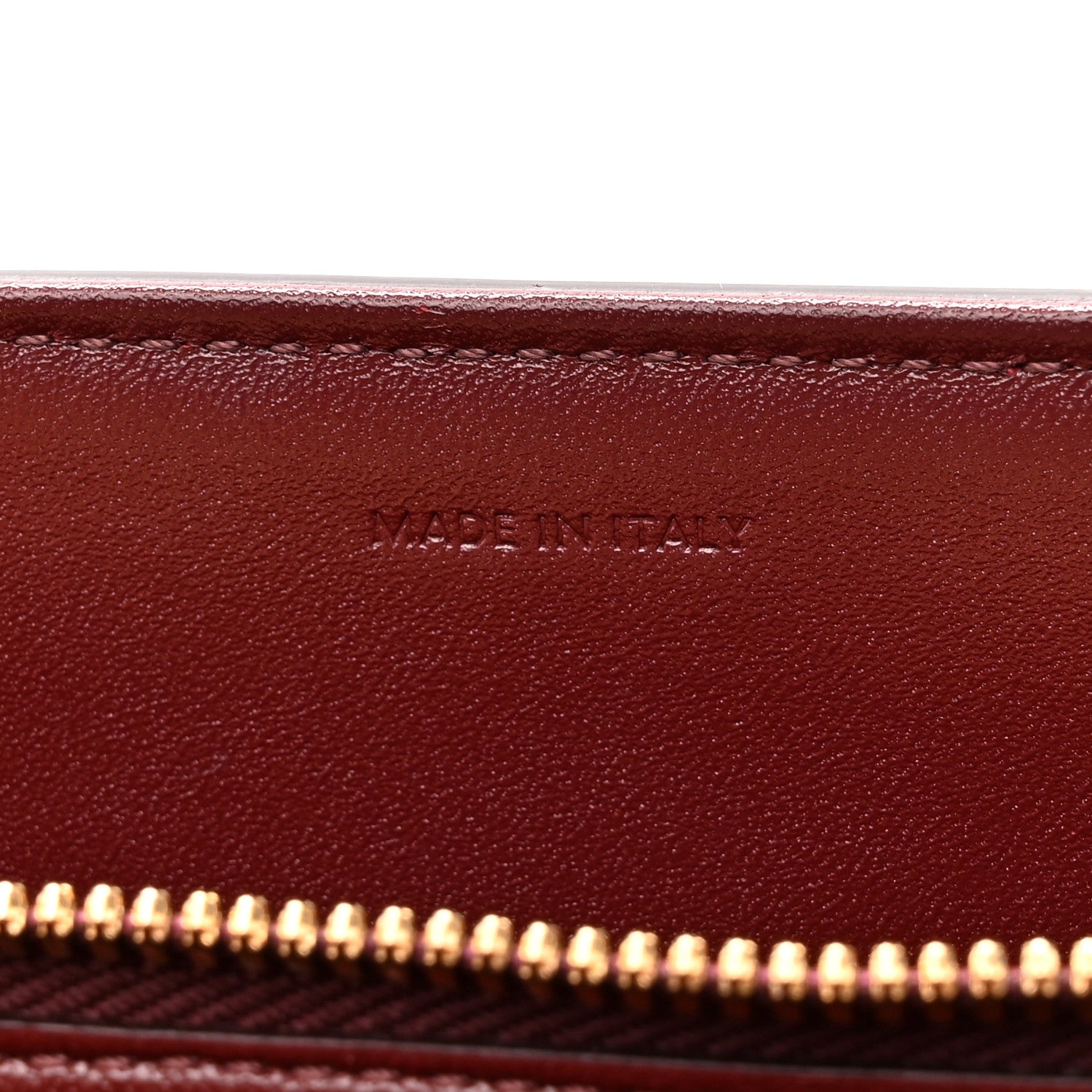 Celine Satinated Calfskin Medium 16 Top Handle Bag Light Burgundy 7 of 14