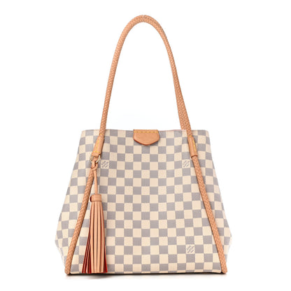 Louis Vuitton Damier Azur Propriano Rose Ballerine 1 of 4