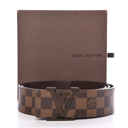 Louis Vuitton Damier Ebene 40mm LV Initiales Belt 100 40 9 of 9