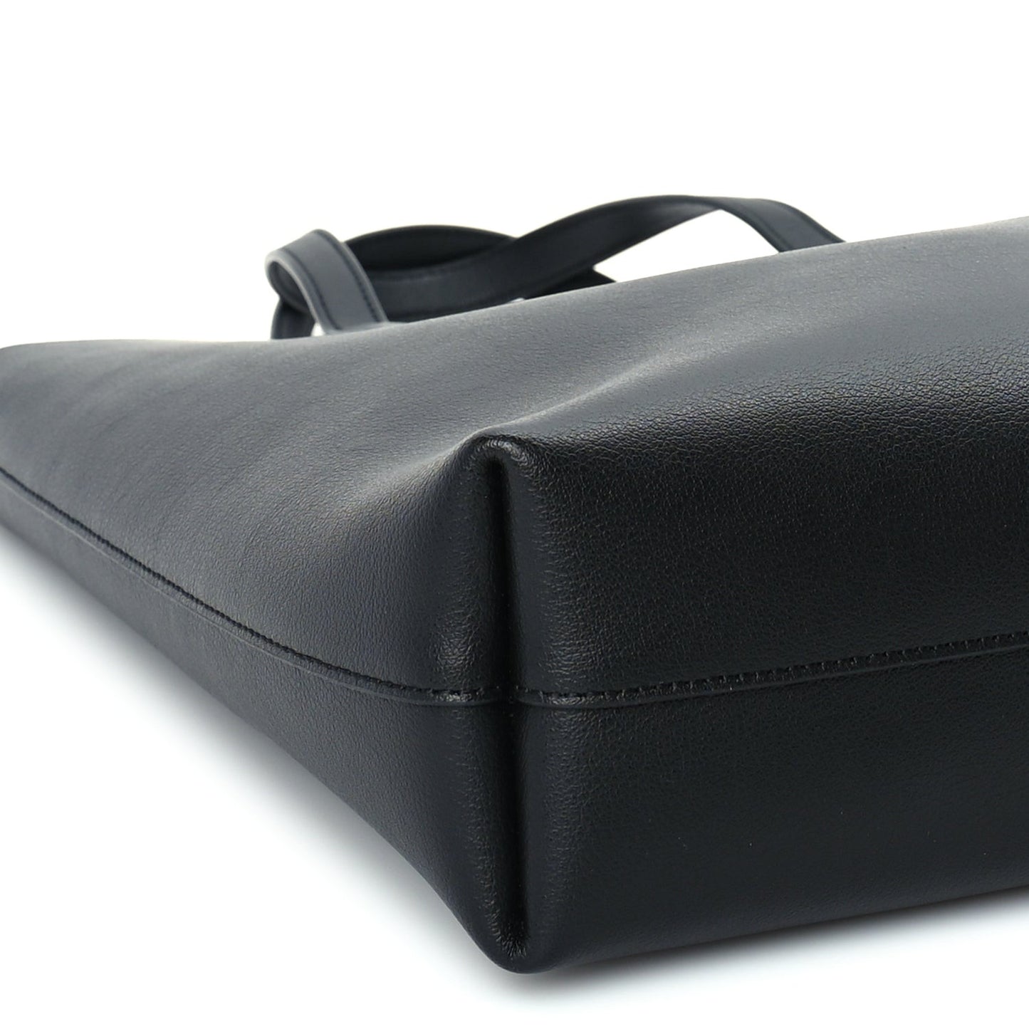 Calfskin Toy Shopping Tote  Black
