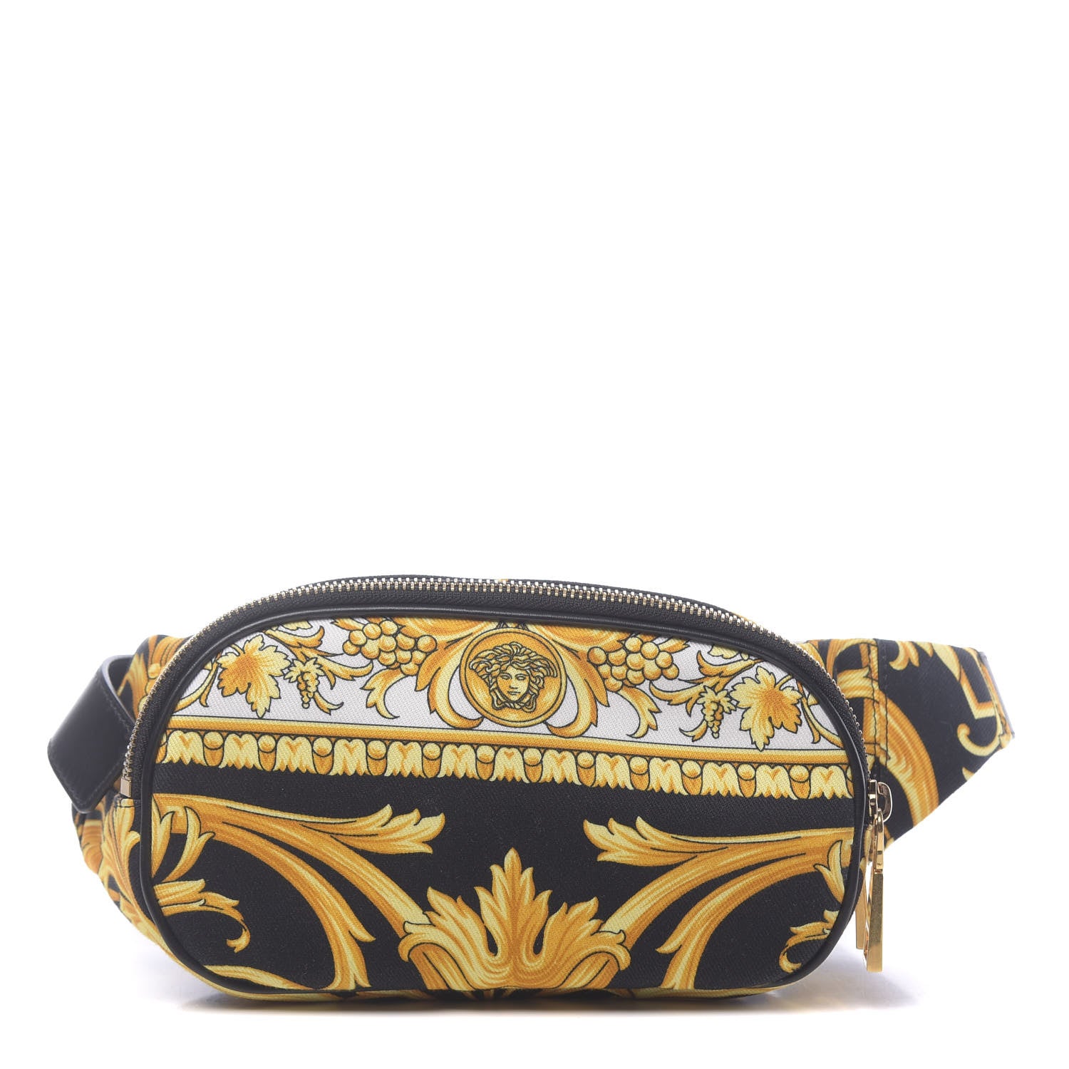 Versace Nylon Baroque Print Belt Bag Black 1 of 11