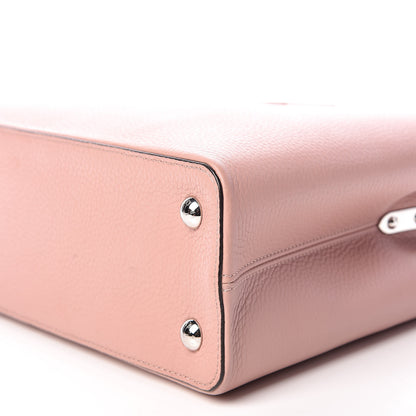 Louis Vuitton Taurillon Capucines PM Magnolia 6 of 9