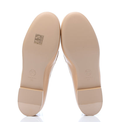 Chanel Lambskin CC Loafers 38 Beige 5 of 8