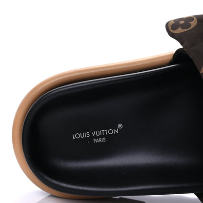 Louis Vuitton Nylon Monogram Pool Pillow Comfort Mule 40 Cacao Brown 8 of 10