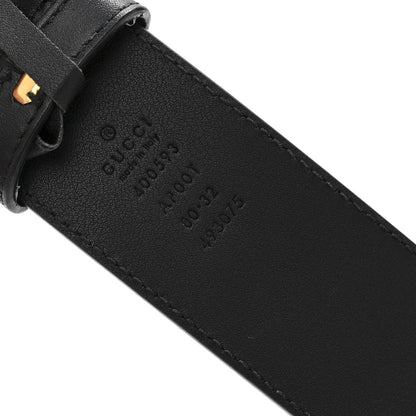 Gucci Calfskin Double G 40mm Belt 80 32 Black 5 of 7