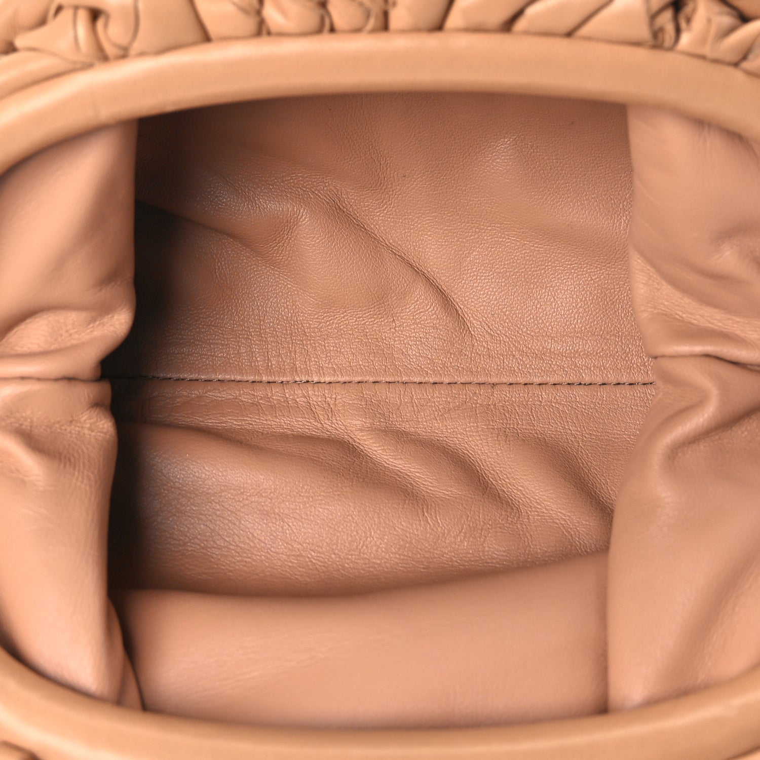 Bottega Veneta Nappa Intrecciato The Mini Pouch Almond 4 of 8