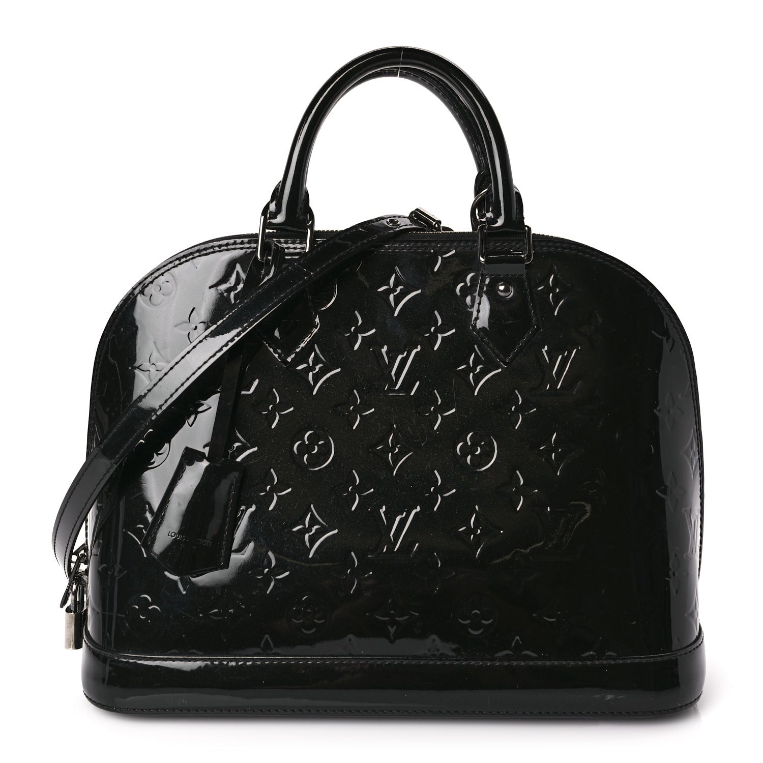 Louis Vuitton Vernis Alma PM Noir Magnetique 1 of 8