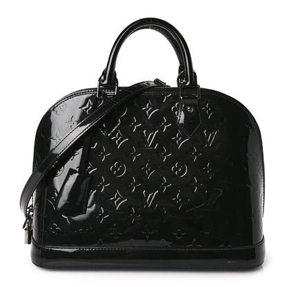 Louis Vuitton Vernis Alma PM Noir Magnetique 1 of 8