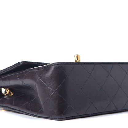 Chanel Lambskin Quilted Mini Square Flap Black 8 of 9