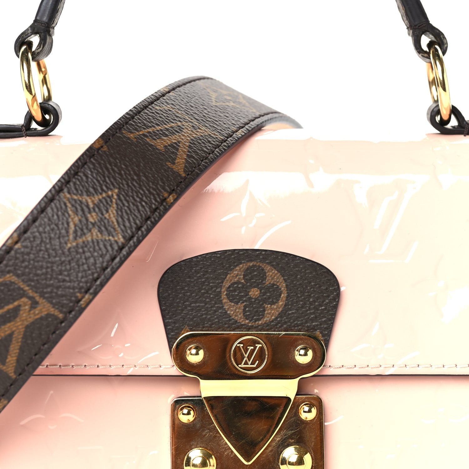 Louis Vuitton Vernis Epi Monogram Spring Street Rose Ballerine 6 of 8