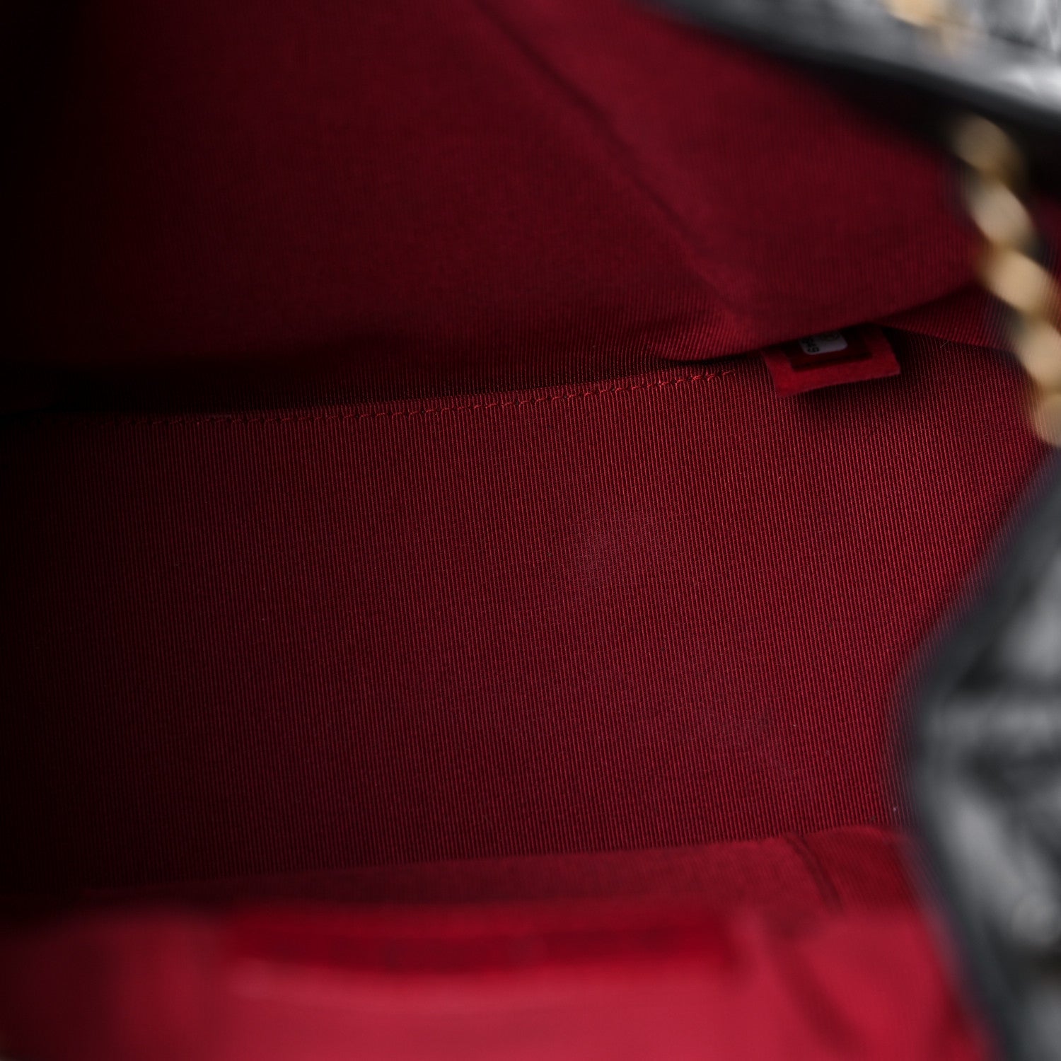 Chanel Aged Calfskin Quilted Gabrielle Backpack Black 10 of 13