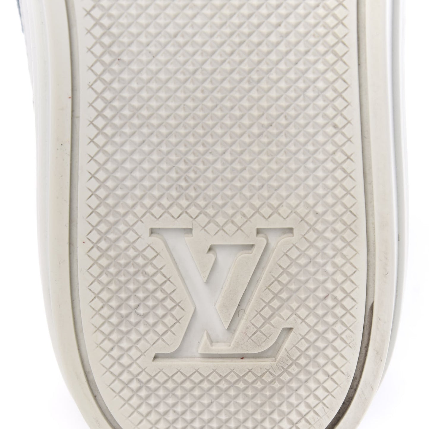 Denim Monogram Stellar Sneakers 37 Bleu Jeans Blue