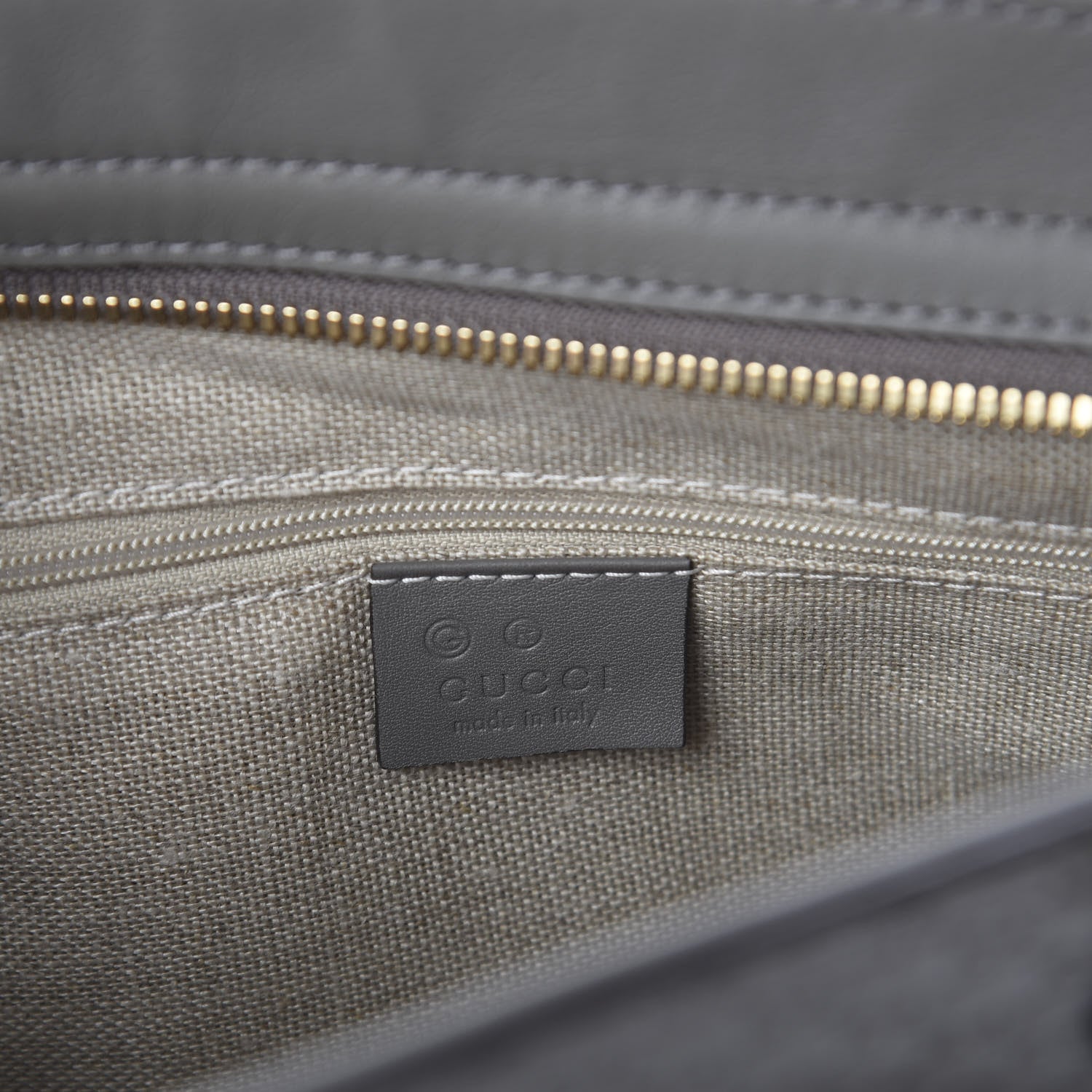 Gucci Microguccissima Small Bree Tote Graphite 8 of 9