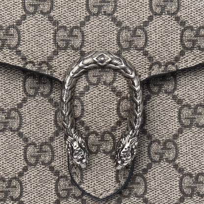 Gucci GG Supreme Monogram Mini Dionysus Chain Wallet Beige Black 5 of 5